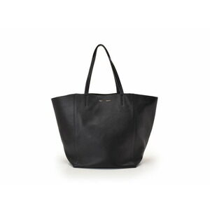 Celine Cabas Phantom Leather Black
